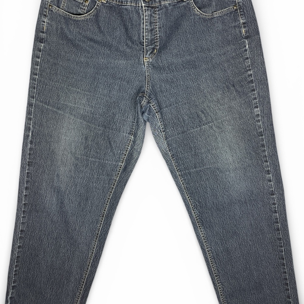 JMS Stretch Classic Denim Jeans Women’s 26W Rinse Wash Classic Fit